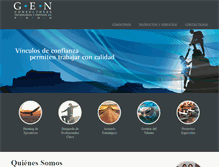 Tablet Screenshot of gen-consultores.cl